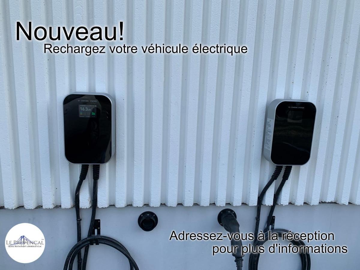 Contact Hôtel Le Provençal Bordeaux Lac avec Bornes électriques Exterior foto